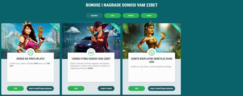22bet casino