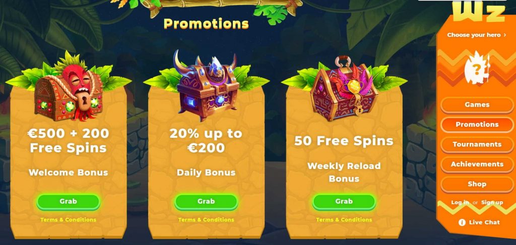 wazamba casino